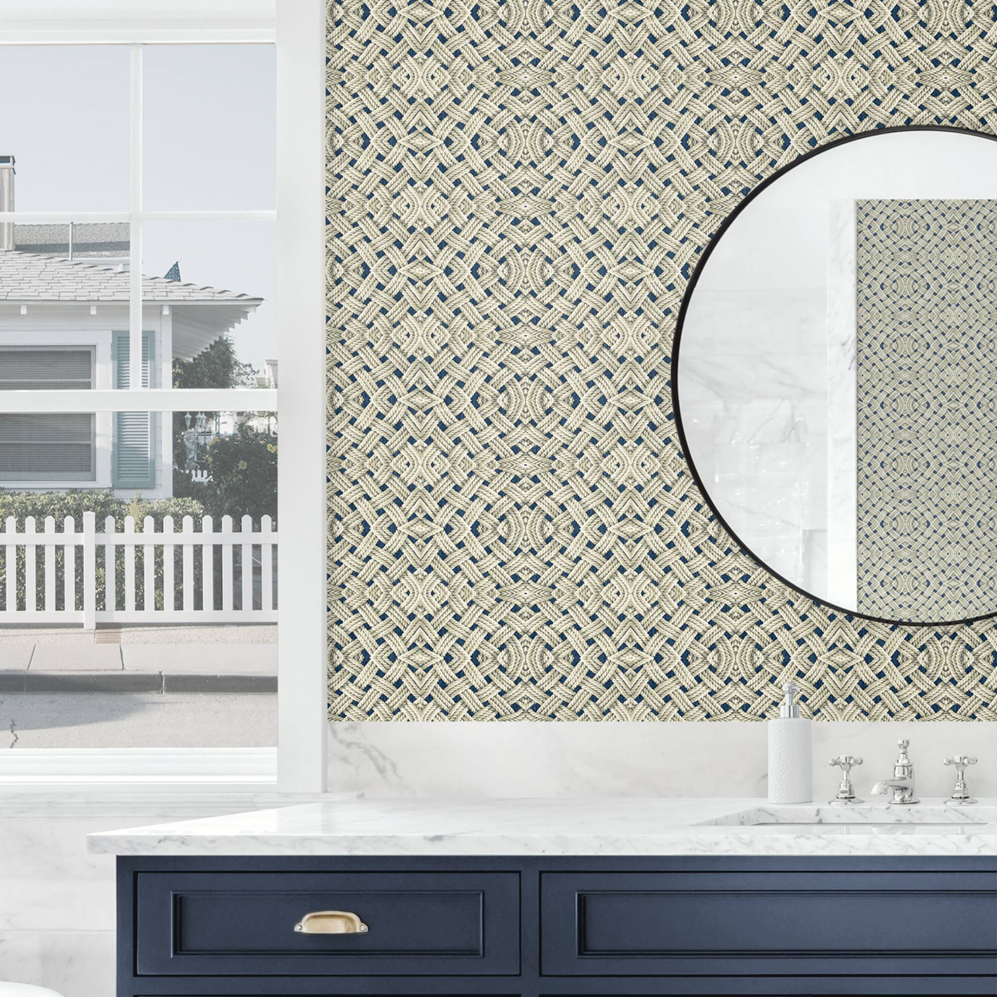 Tommy Bahama Offshore Sailor Peel & Stick Wallpaper